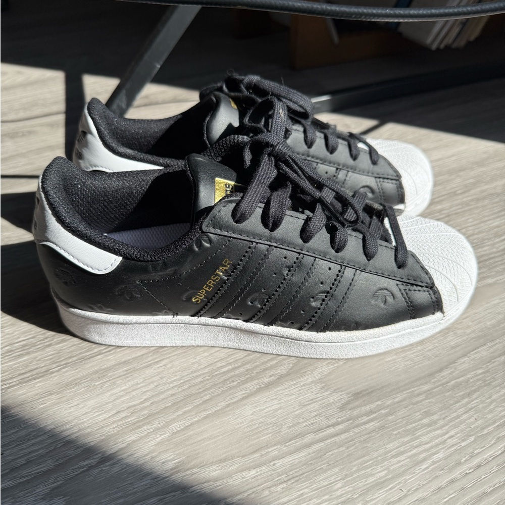 Adidas Women’s Superstar Black & White Sneakers